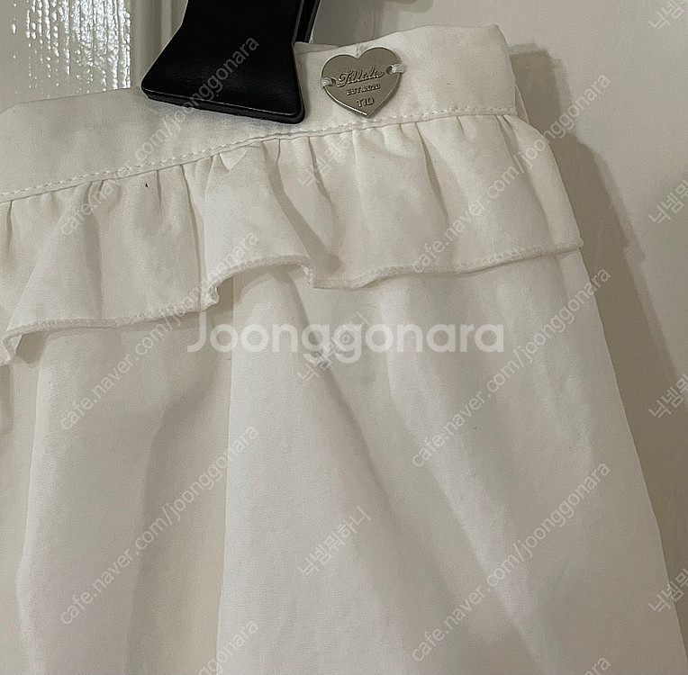 틸아이다이 셔링볼륨스커트 아이보리M 새상품 르니나 틸버...--4