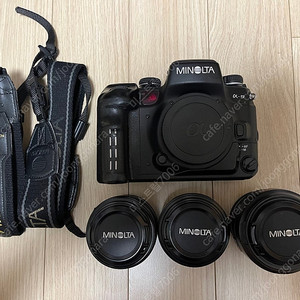 미놀타 알파-9 a-9 바디 35-70 F4, 50mm F1.7, 28mm F2.8 렌즈 일괄