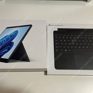 서피스 프로8(터치스크린 안됨)+시그니처 커버키보드 (i5, 8G, 256GB)