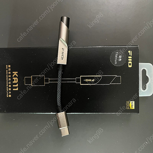 fiio ka11 꼬다리 dac