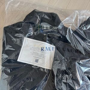 폴로랄프로렌 바라쿠다 남성 코튼 트윌 자켓 블랙 M size