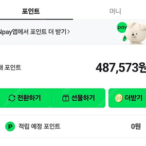 네이버페이 포인트 30만원 팝니다.