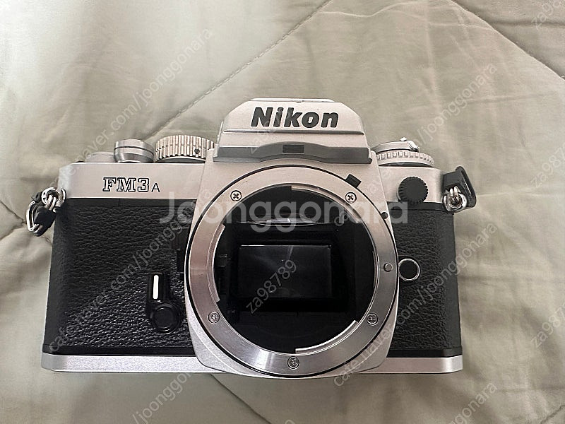 니콘 fm3a 실버 팬케익렌즈 40mm 팝니디~--6