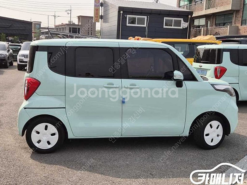 중고 레이 EV 2017 년식 하늘색 중고차 매물--6