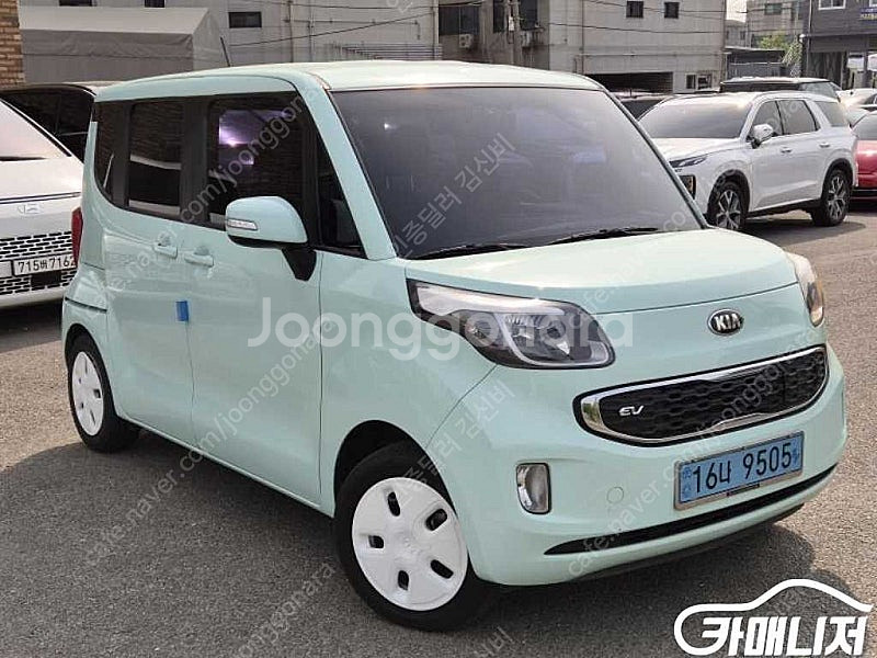 중고 레이 EV 2017 년식 하늘색 중고차 매물--7
