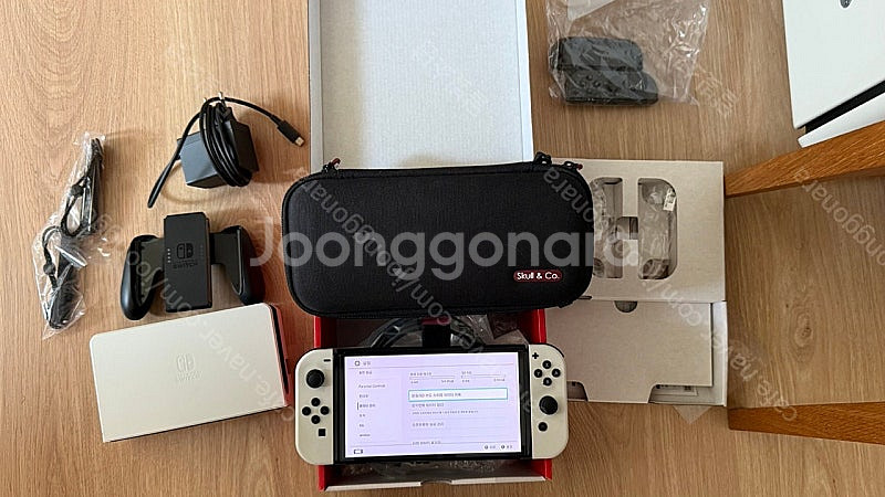 닌텐도 스위치 OLED 풀박 + 추가 악세 일괄 판매합...--0