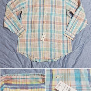 브룩스브라더스 린넨 셔츠 105​​