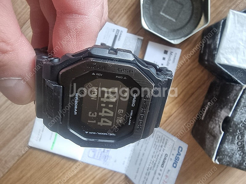 카시오 지샥 GBX-100NS-1DR 팝니다.--4