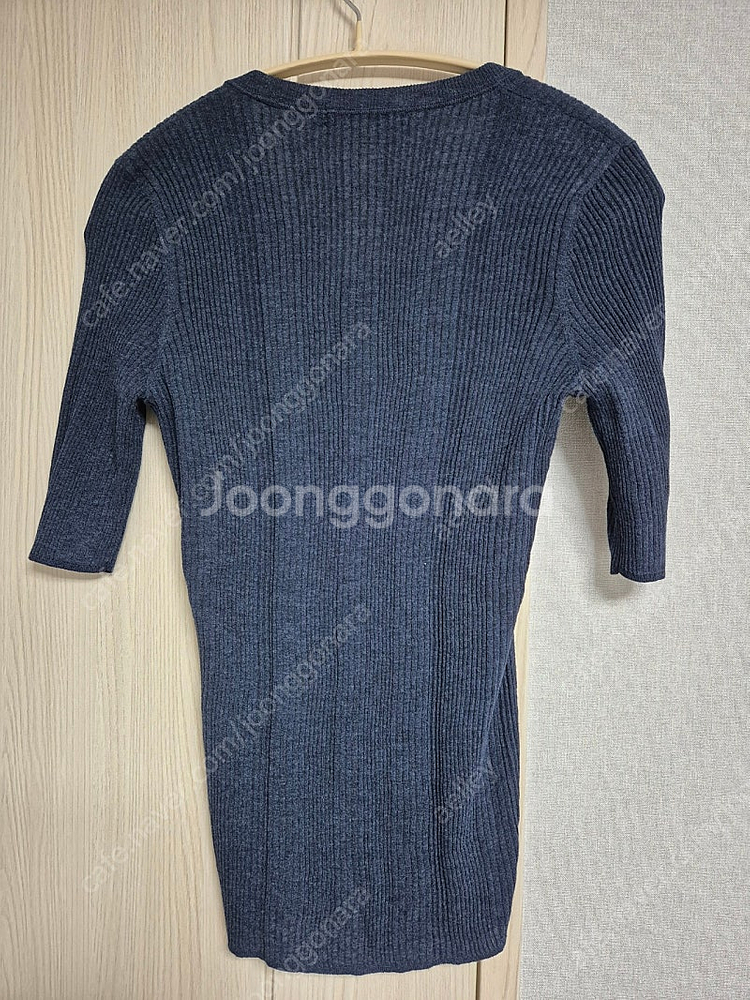 [질스튜어트 뉴욕] (새상품) 린넨(마)소재 니트 티셔츠/ 잇미샤 마인 랑방 마쥬 산드로 레니본 오즈세컨 질스튜어트...--2