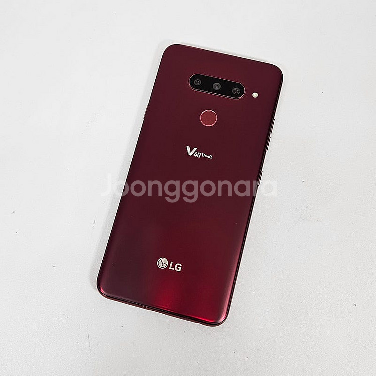 SSS급 LG단종폰 LG V40 V40 레드색상 128...--0