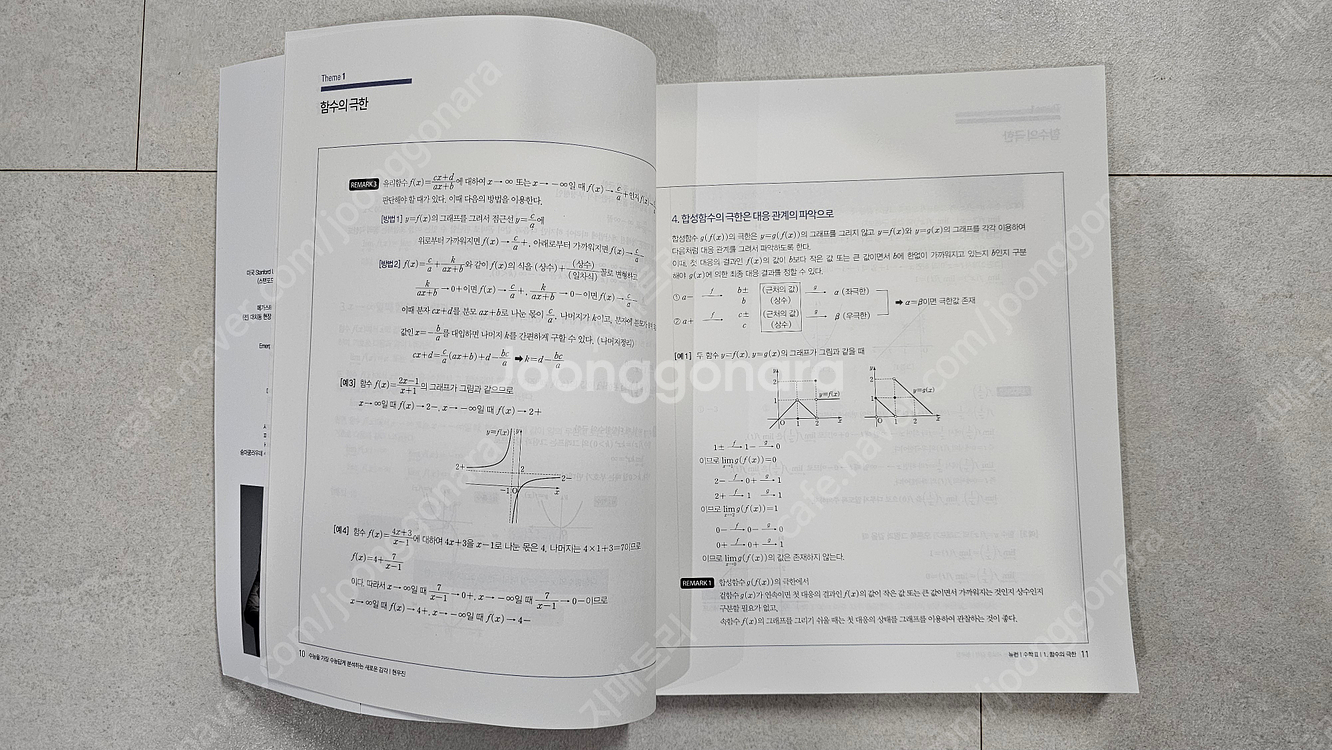 2023 현우진 뉴런, 시냅스 수1 수2 미적분 판매합...--2