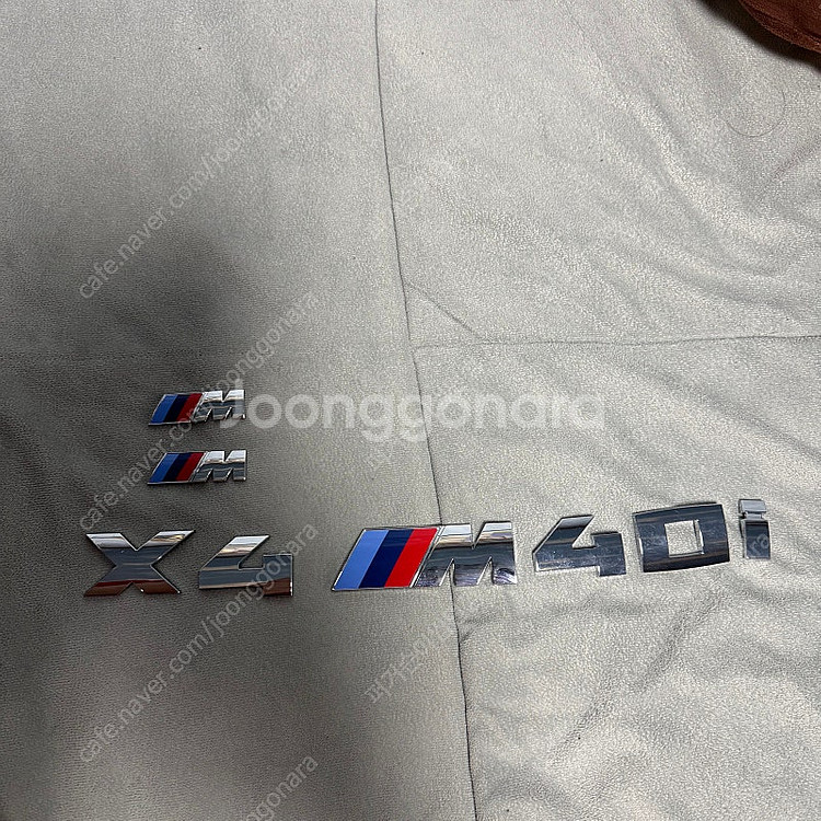 BMW X4 M40i 정품 레터링 팝니다.--0