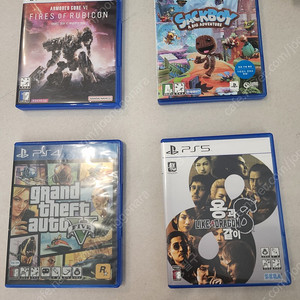 용과같이8 아머드코어6 색보이 GTA5 팝니다