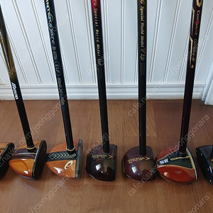 소장용 일제 파크골프채 7개 정리