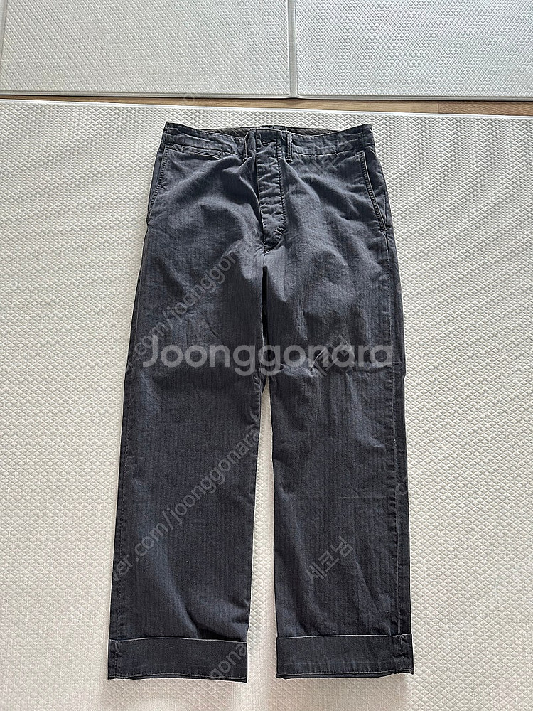 RRL 가먼트다이 헤링본 필드 팬츠 31*32--2