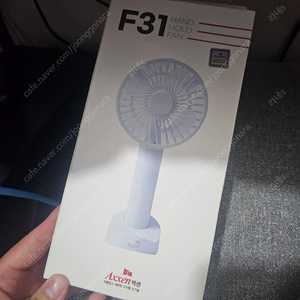 엑센 F31 손선풍기 새상품