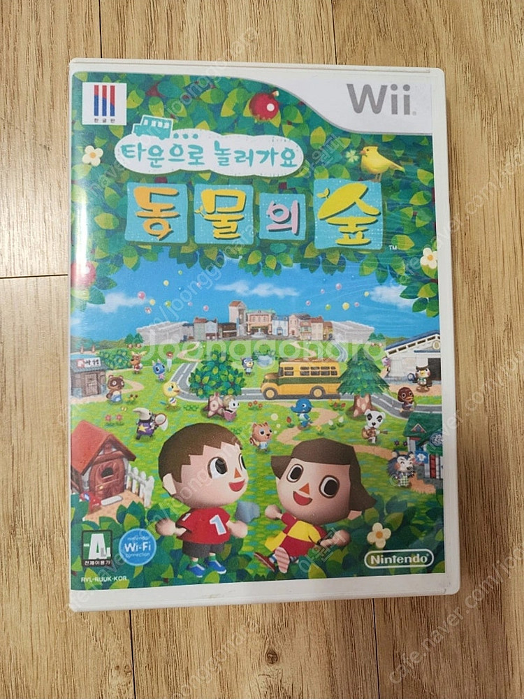 닌텐도위 wii 타운으로 놀러가요 동물의 숲 판매합니다--0