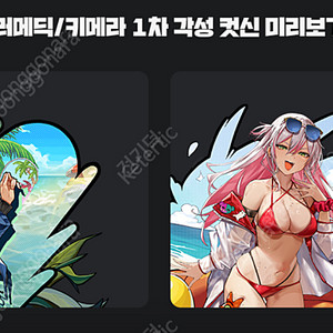 던파 PC방 100시간 패러메딕/키메라 마우스패드, 컷신 최저가로 팝니다 +사전예약 쿠폰