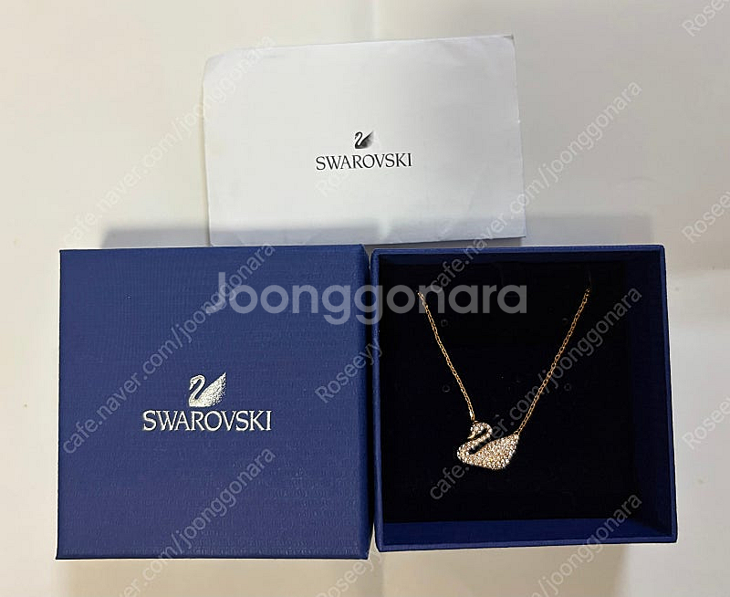 스와로브스키 정품 목걸이 판매(새상품/포장)--2