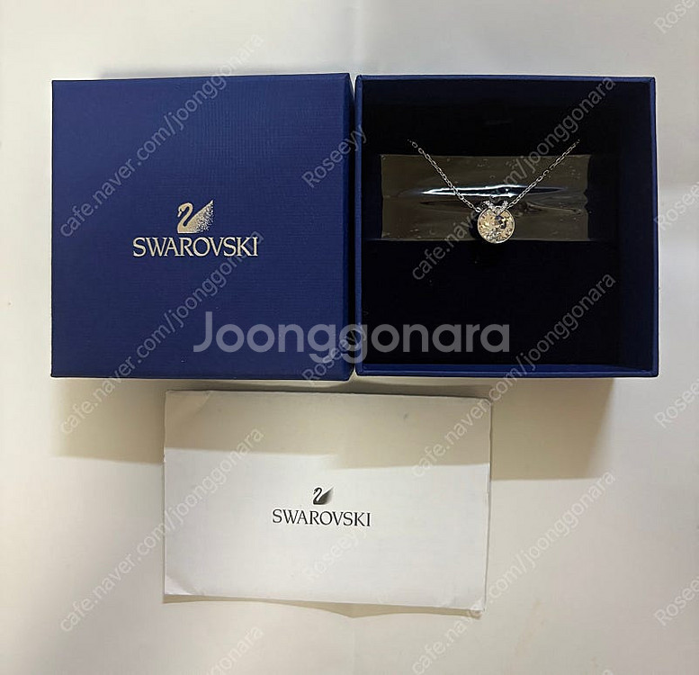 스와로브스키 정품 목걸이 판매(새상품/포장)--7