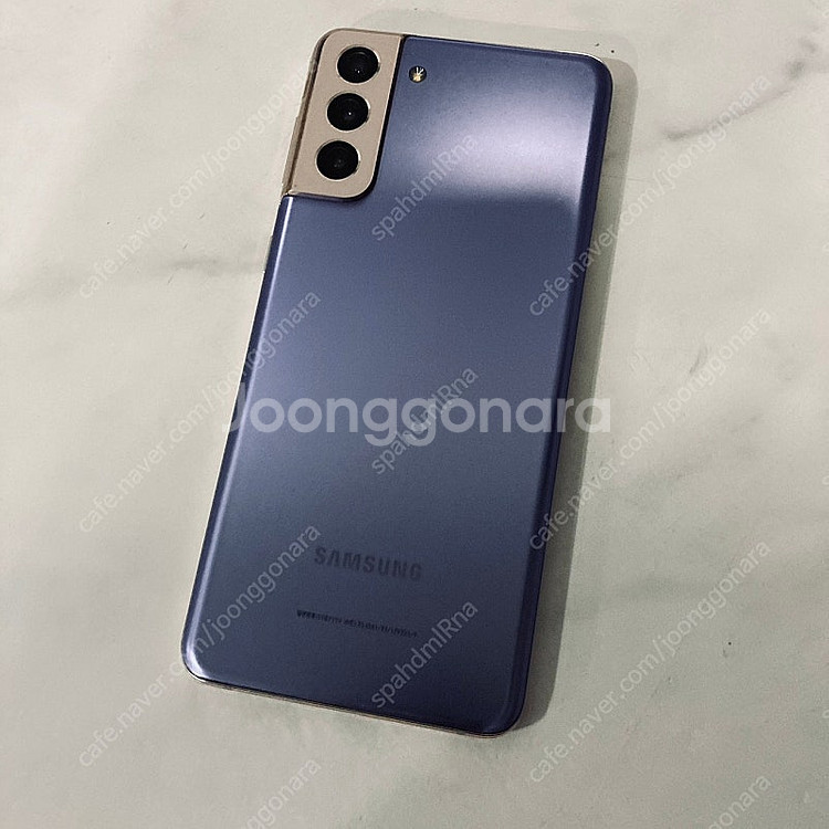 갤럭시 S21플러스+ 퍼플 256기가 액정S급 매우깨끗한기기 17만원 판매합니다!--1