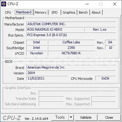 인텔 i7 9700K + ASUS 막시 XI 히어로 +...--5