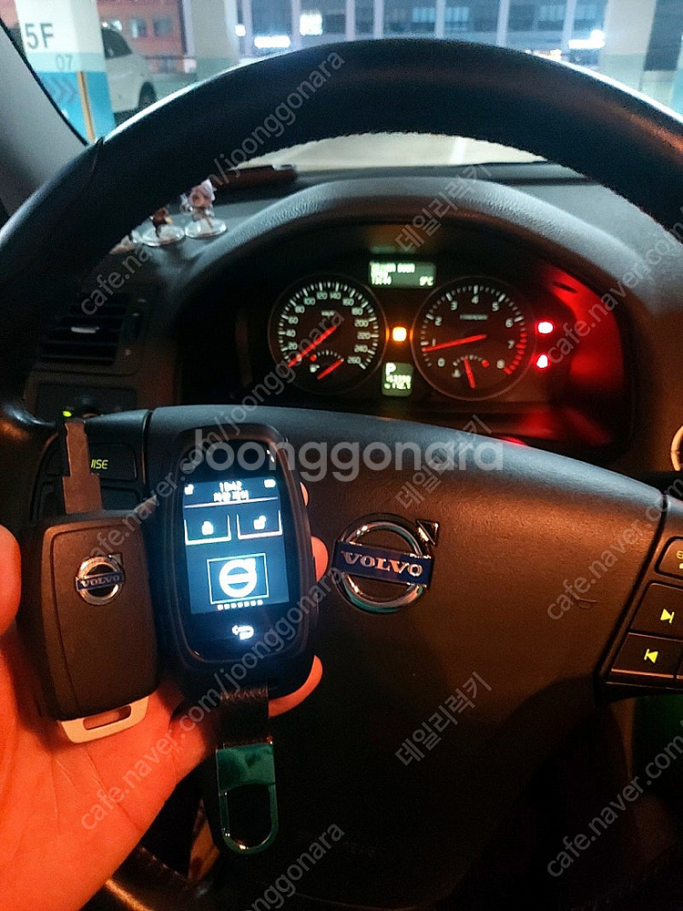 볼보 모든차종 다양한 연식 자동차키를 최신형 LCD 디...--2