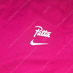 나이키 러닝 x Patta 파타 반팔 티셔츠 파이어베리 핑크