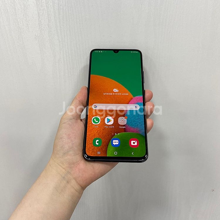 96981 갤럭시A90 블랙 128GB 부산 중고폰 팝...--1