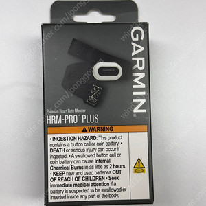 [미개봉 새상품] HRM-pro plus garmin 가민 심박계 심박 모니터