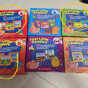[새책수준] 스콜라스틱 First Little Readers 퍼리리 A C D