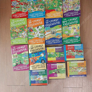 The 13 ~130 storey treehouse 나무집 시리즈 원서 10권 + CD 20장 (중국산 X)