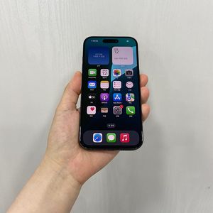 97992 아이폰15프로 블랙티타늄 128GB 부산 중고폰 팝니다 85만원