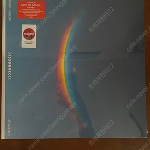 콜드플레이 moon music lp(Red)