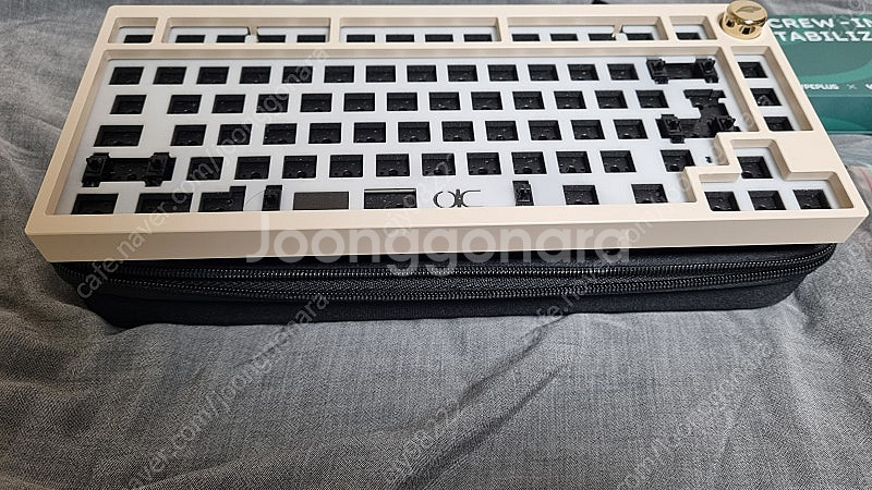 qk75 밀키화이트 베어본 + 타입플러스 스테빌--2