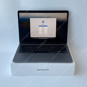 애플 맥북에어13 M1 8코어 7코어 램8GB SSD 256GB
