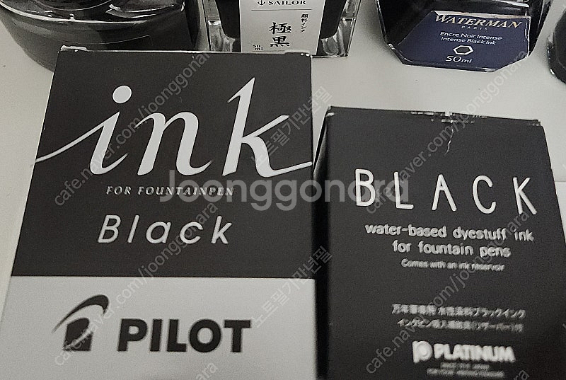 플래티넘, 파이롯트 잉크 판매합니다.--0