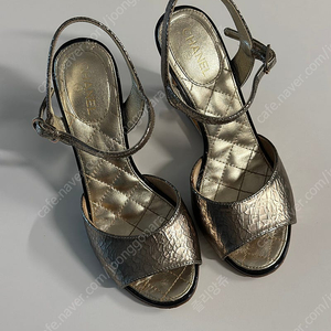 샤넬 구두 샌들 36사이즈 3번 착용