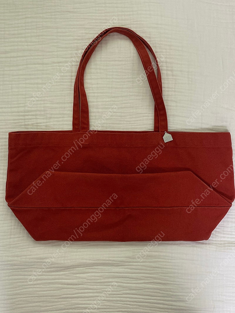 베뉴먼트 코티드 캔버스 쇼퍼백 칠리 이미지