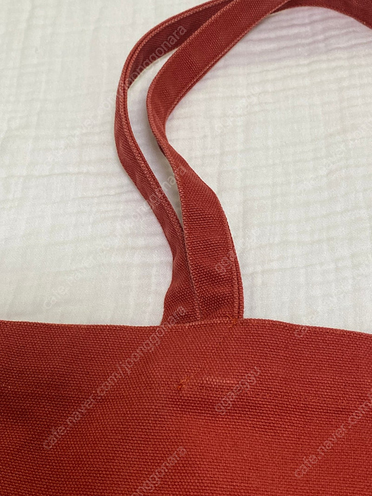 베뉴먼트 코티드 캔버스 쇼퍼백 칠리 이미지