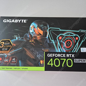 기가바이트 4070 super gaming oc 제이씨현
