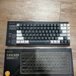 AZIO Cascade 유무선 핫스왑 기계식 키보드 (새상품)