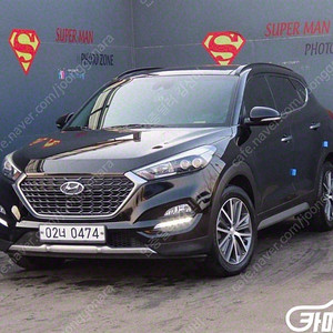 중고 올뉴투싼 디젤 1.7 2WD 프리미엄 2017 년식 검정색 저렴한 중고차