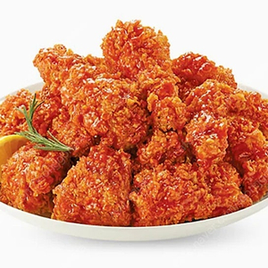 맘스터치 양념치킨 한마리 1장 18000원 팝니다