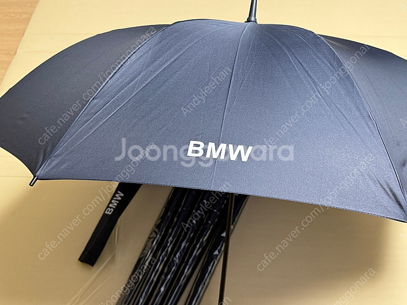 새상품 BMW 대형 장우산 골프우산 네이비--5