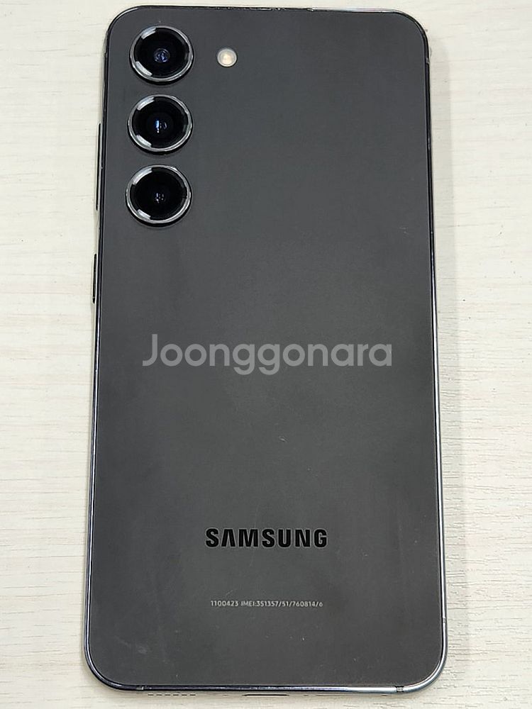 갤럭시 S23 블랙색상 256용량 새상품컨디션 초S급 ...--0