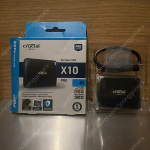 마이크론 Crucial X10 Pro Portable SSD 4TB