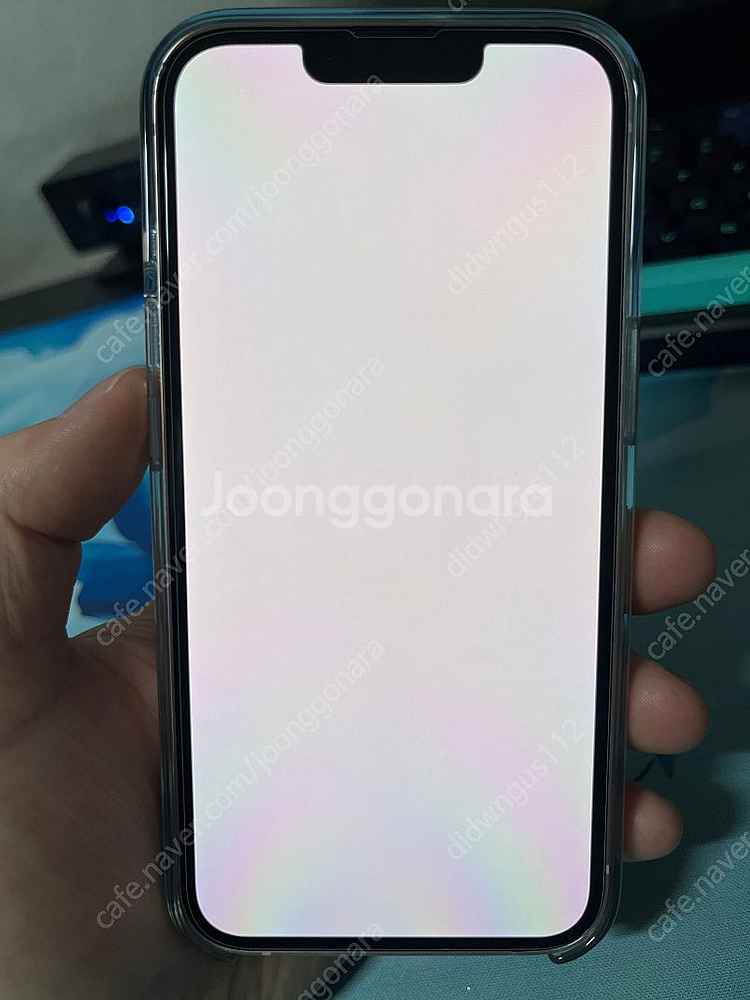전주)자급제 아이폰13 128g 배터리100% 38만--6