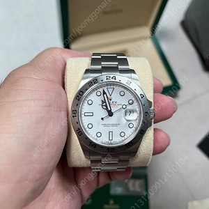 롤렉스 226570 익스2 폴라 24년 10월 스탬핑