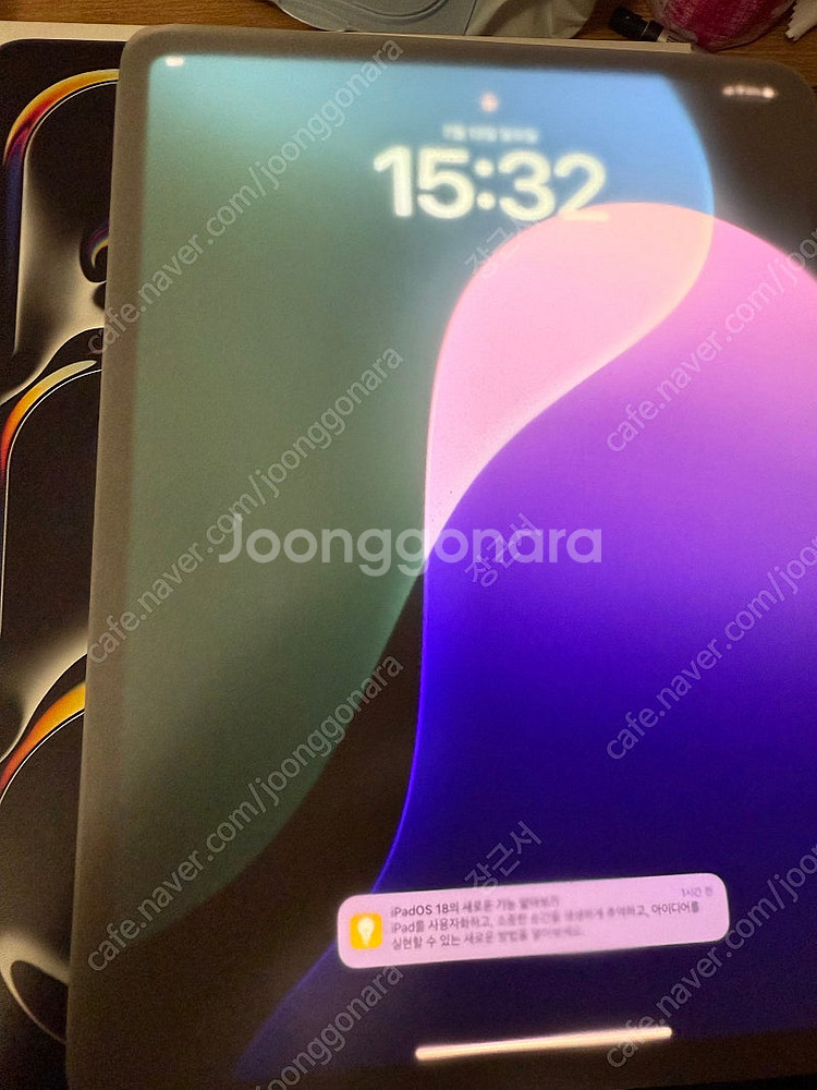 아이패드 프로 M4 13인치 셀룰러 단순개봉 판매합니다...--0